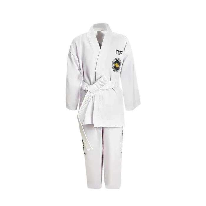 Uniforme professionnel de Taekwondo ITF, vêtements de karaté et de Judo, broderie entière, costume d