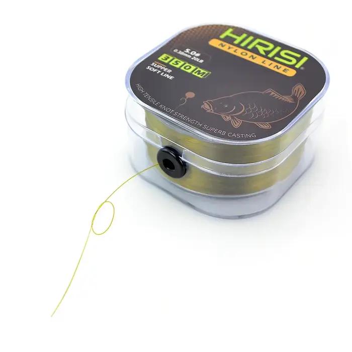Hirisi 350m ligne de pêche Super forte japon Monofilament Nylon carpe ligne de pêche accessoires de