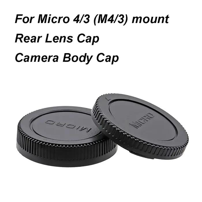 Pour M4/3 Micro 4/3 MFT monture lentille capuchon arrière ou corps de caméra ou ensemble de bouchons
