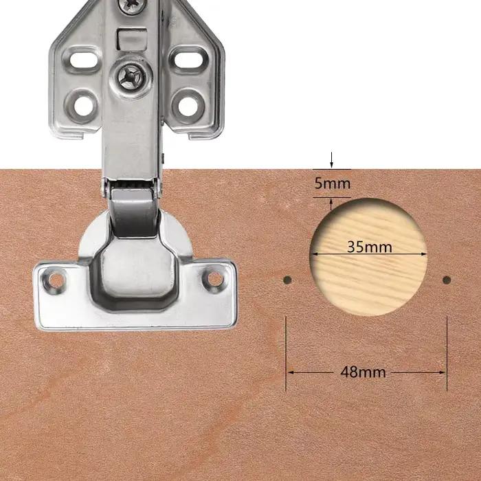 Guide de gabarit de perçage de charnière dissimulée 35mm, Guide de perçage de trous de charnière, ch
