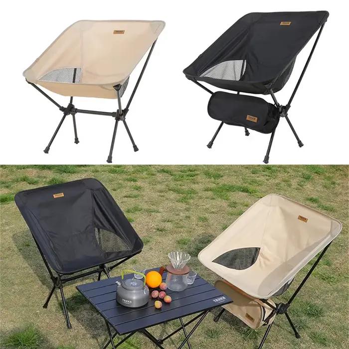 1Pc chaise pliante extérieure Portable pêche Camping tabouret 900D Oxford tissu en alliage d'alumini