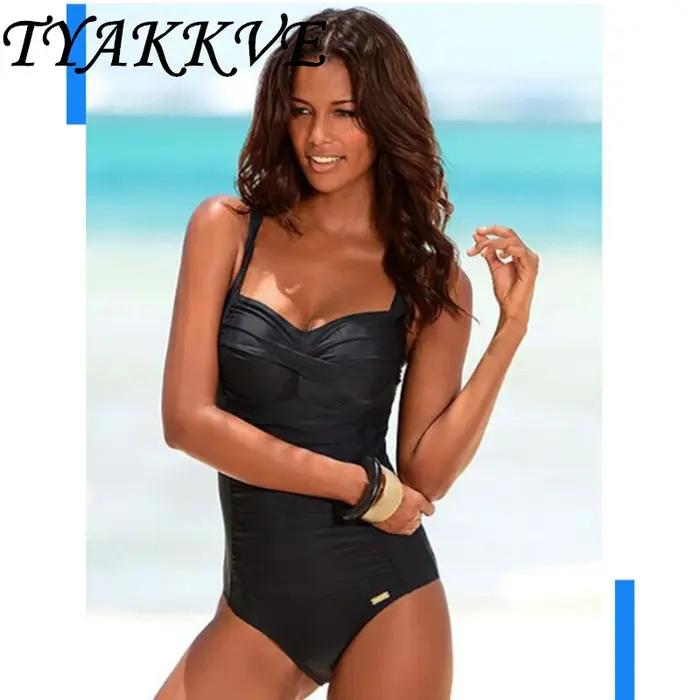 Maillot de bain une pièce, sexy, push-up, bikini, pour femmes, monokini, grande taille, pour la plag