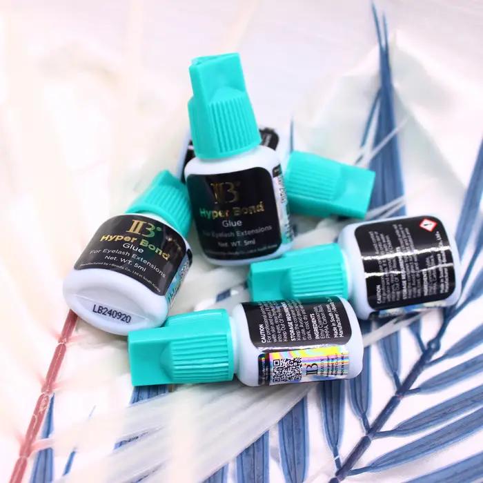 IBeauty – bouchon Cyan Hyper Bond, 5 bouteilles, fournitures pour Extensions de cils, colle, outils