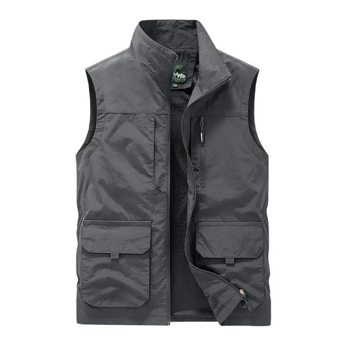 Gilet de course à pied pour homme, respirant et coupe-vent, polyvalent et confortable, idéal pour le