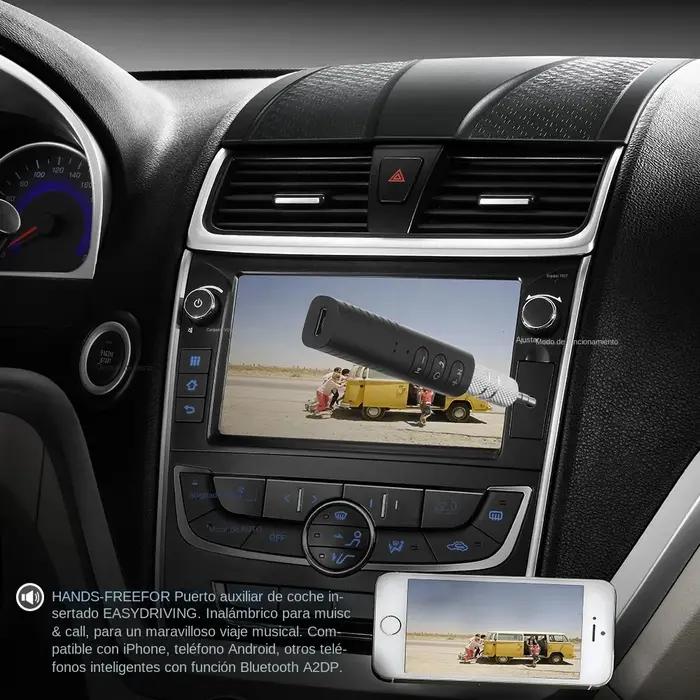 Adaptateur récepteur sans fil Bluetooth 5.0, prise Jack 3.5mm pour voiture, musique, Audio, Aux A2dp