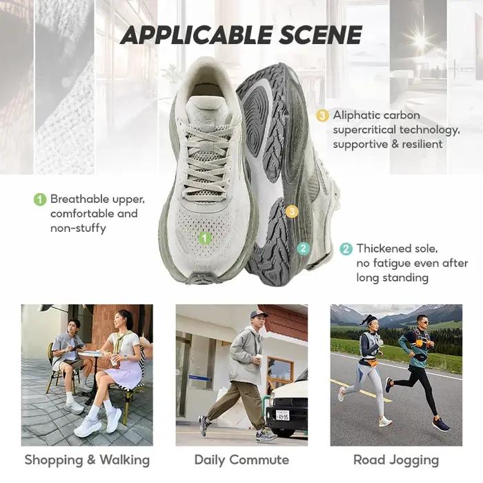 Chaussures de course légères et résistantes 361 Degrees PopBlaze 6 pour hommes confortables amorties pour course et entraînement occasionnels