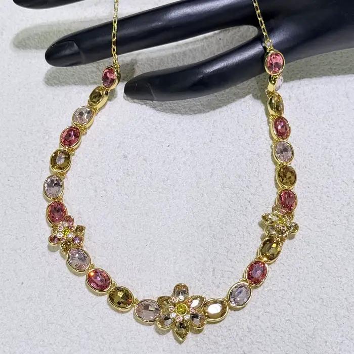 Nouvelle Tendance 2026 : Parure de Bijoux d'Anniversaire de Haute Qualité, Collier et Boucles d'Orei