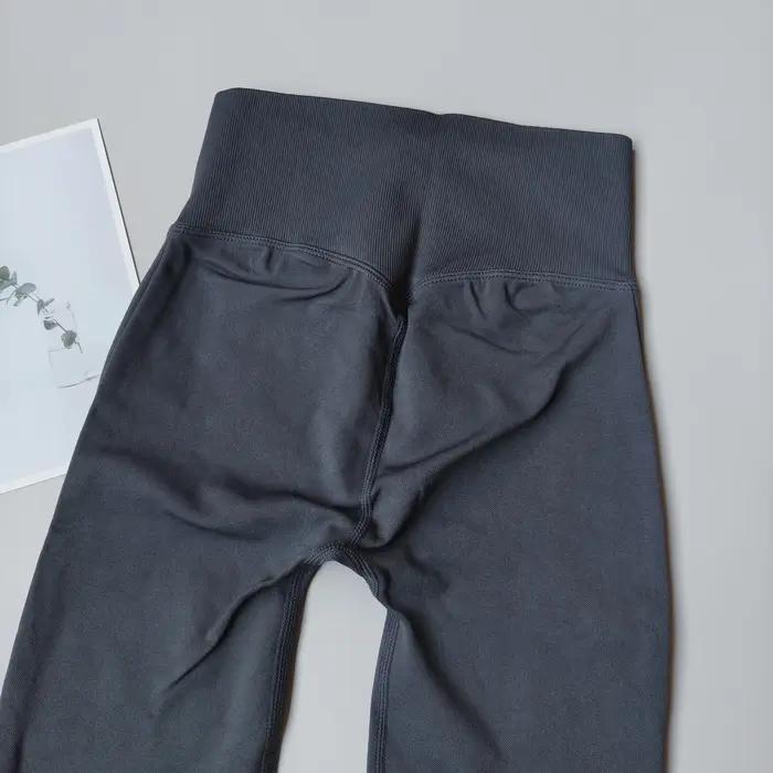 Leggings de Yoga évasés taille haute sans couture, pantalons de Fitness à cloche pour femmes, Leggin
