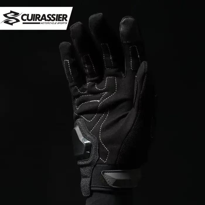 Gants de Moto gants de Moto respirants doigt complet protection écran tactile Guantes course Moto Mo