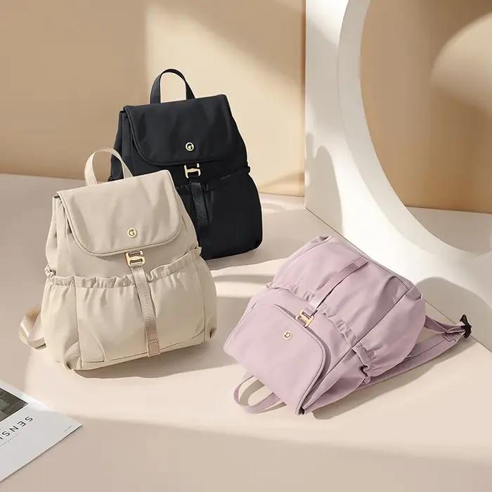 GOLF-Sac à dos pour femme, sac à dos pour femme, compartiment pour ordinateur portable, plusieurs po