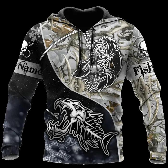 Mode hommes à capuche Cool carpe pêche 3D imprimé Harajuku sweat unisexe pull décontracté sweat à ca