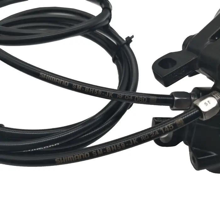 Shimano-Jeu de freins à disque hydrauliques pour VTT MT200, contient un rotor de levier de freins, R