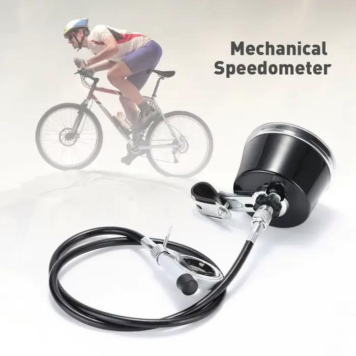 Compteur de vitesse de vélo de style vintage, machine mécanique analogique, odomcirculation avec mat