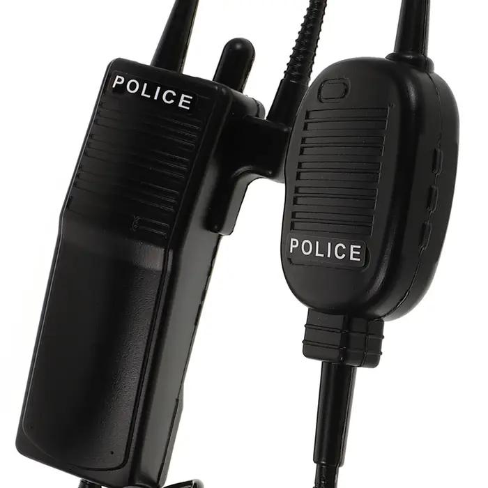 Fausse Radio de Police d'halloween, ensemble de talkie-walkie, accessoire de Cosplay américain, Radi