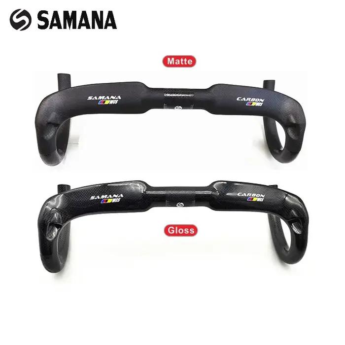 SAMANA WCS vélo de route plier guidon en fibre de carbone cassé vent course route guidon ultraléger