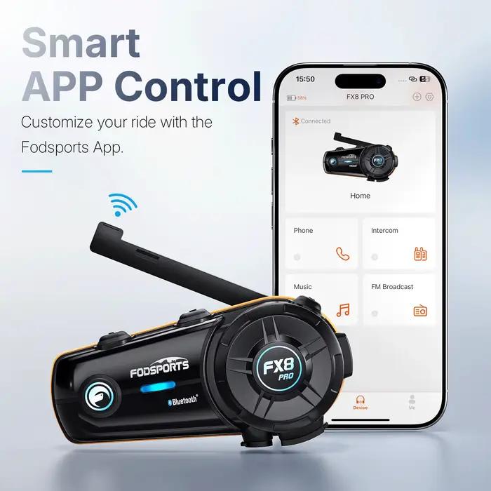 Intercom moto Fodsports FX8 Pro