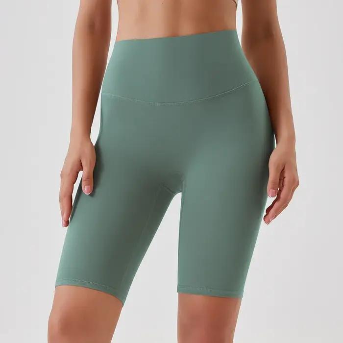 Short de yoga taille haute pour le levage des fesses, legging de yoga sans couture pour l'été, vêtem