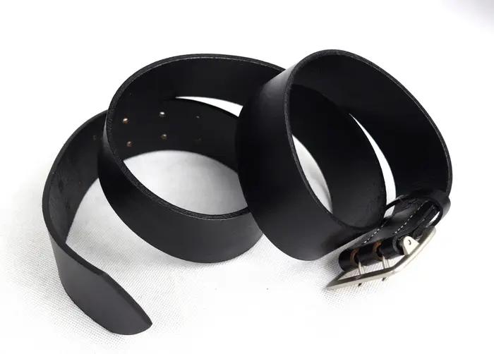 Reconstitution Officier Allemand Double Griffe Ceinture Noire, Taille Siréfléchissante