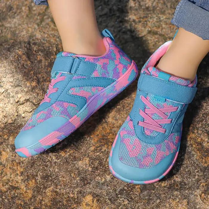 Nouveaux enfants pieds nus baskets Cross Trainer respirant confort tricot semelle filles garçons cha