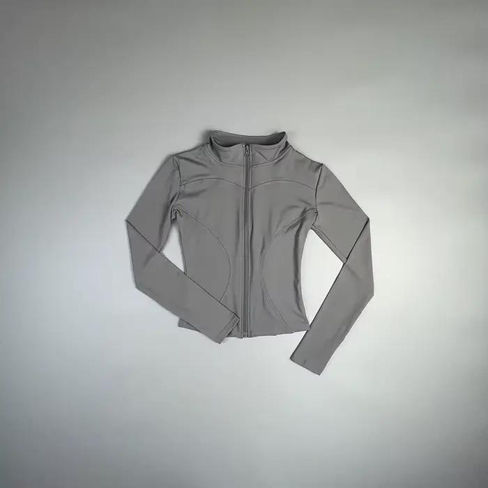 2025 nouveau manteau de Yoga veste de sport courte vêtements de Fitness pour femmes minceur corps sc