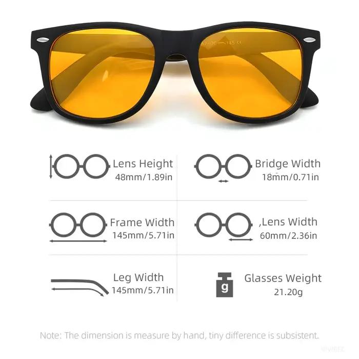 VIVIBEE Vision nocturne lumière bleue bloquant les lunettes hommes carré ordinateur Protection des y