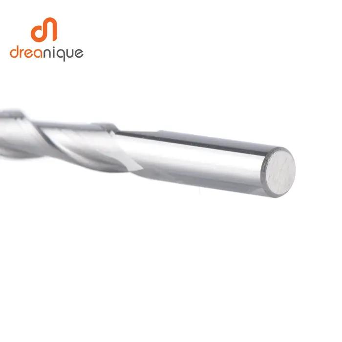 Dreanique 1pc fraise à bout sphérique en carbure 2 cannelures R0.5-R4.0 fraise en bout pour bois et