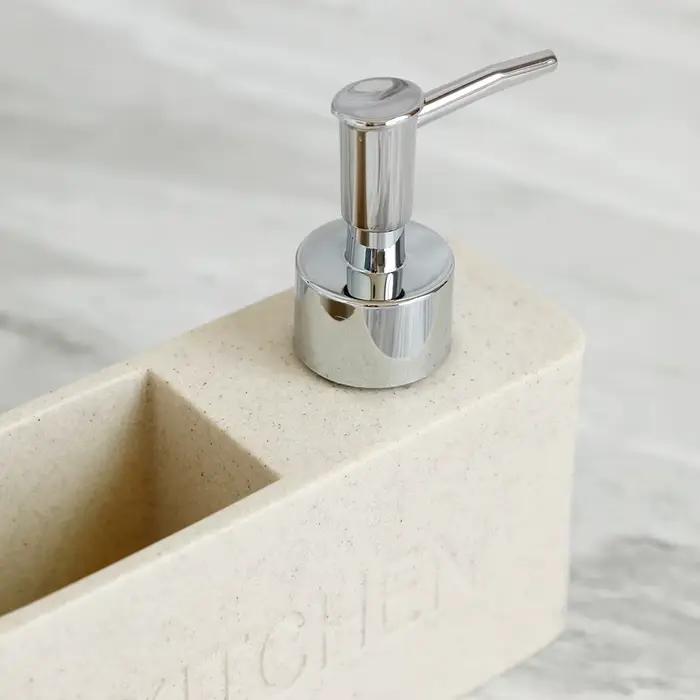 Accessoires de cuisine modernes ensemble distributeur de savon liquide distributeur de savon pour le