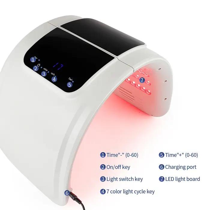 Foreverlily LED Photon Machine de beauté du visage rajeunissement de la peau Lifting visage et corps