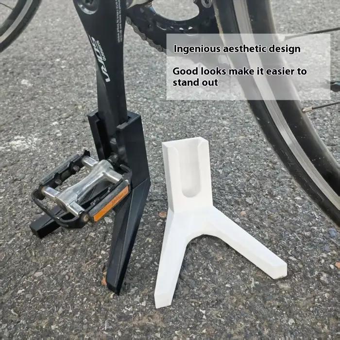 Béquille de vélo VTT support de béquille arrière pour vélos de montagne et de route 26 pouces support de pédale de vélo robuste pour cyclistes aventureux occasions spéciales