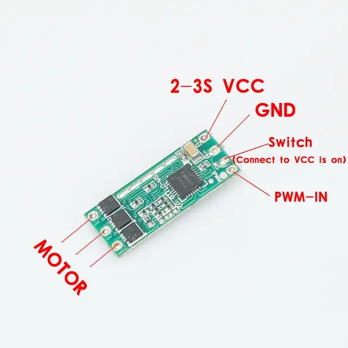 Contrôleur de vitesse électronique léger ESC sans balais OPTO 12A, pour Drone de course FPV, avion R