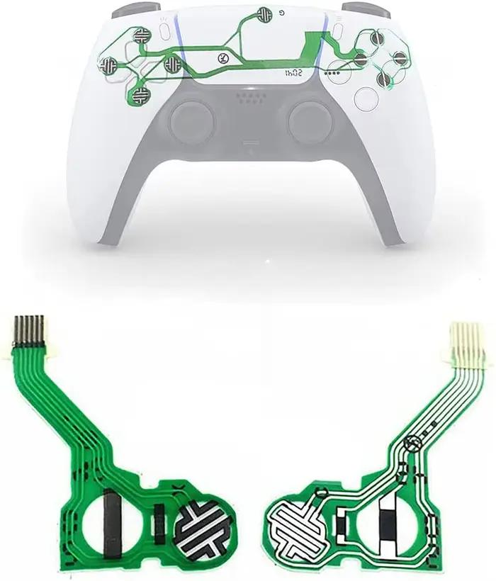 10 pièces pour réparation Ps4 Ps5 Jdm 030 040 050 contrôleur Film conducteur clavier câble flexible