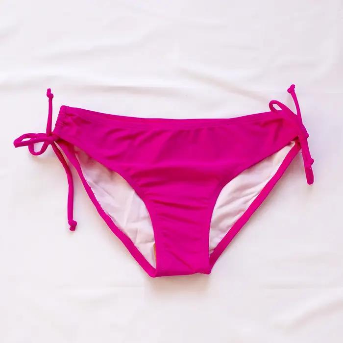 Bas de maillot de bain femme style bandage floral, basique, tanga brésilien, sexy, 2026, 171T