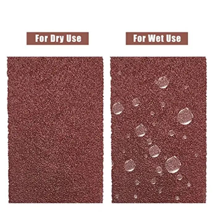Rouleau de papier de verre 2/6/8 M, abrasif continu prêt à couper le tissu émeri pour ponceuse à tam
