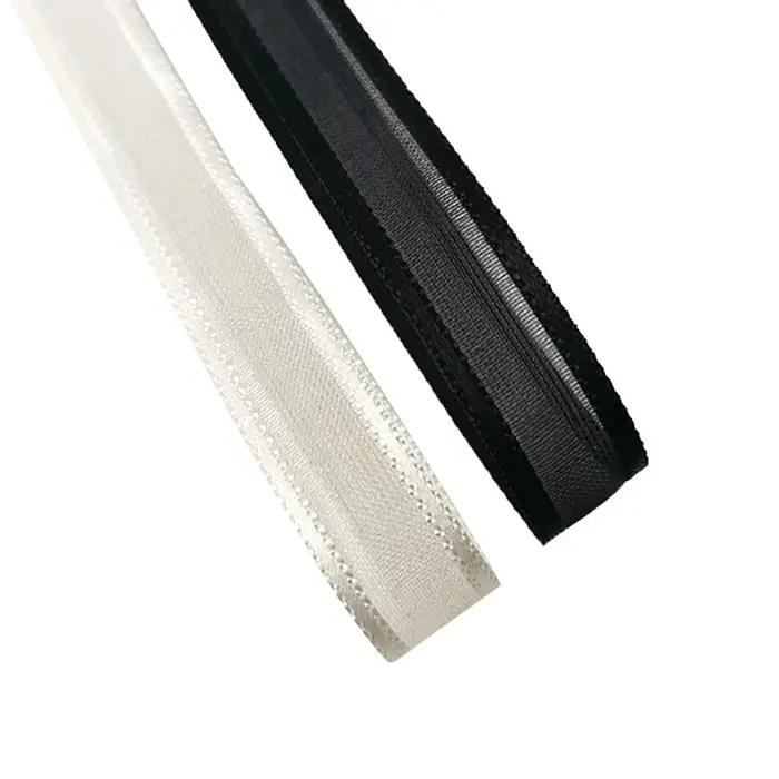 (50 mètres/rouleau) rubans en Organza large de 10mm de largeur, vente en gros, emballage cadeau, déc