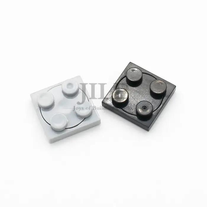 Blocs de construction Moc, plateau tournant 2x2, Base de plaque avec le dessus 3680 3679, briques cr