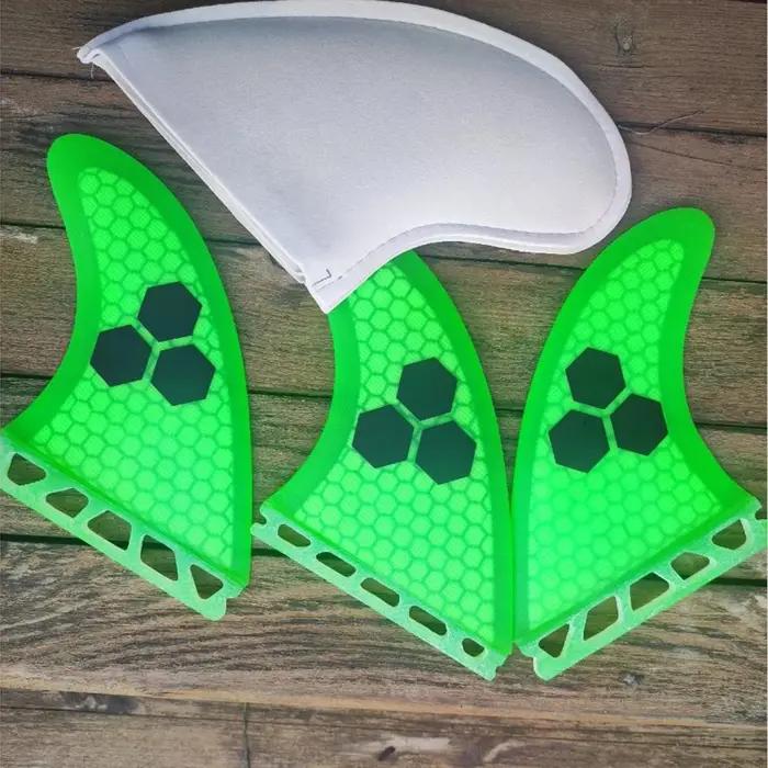 UPSURF FUTURE ailerons verts G3/G5/G7/AM2/GAM palmes de planche de Surf pour accessoires de Surf pro