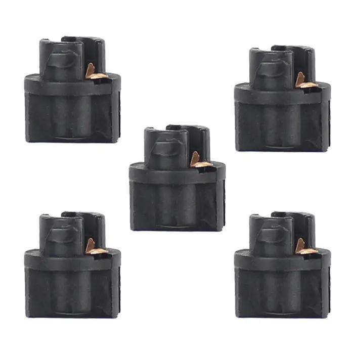 Support de lampe de remplacement, lot de 5 pièces, lampe de signalisation T5, LED, torsadé, tableau
