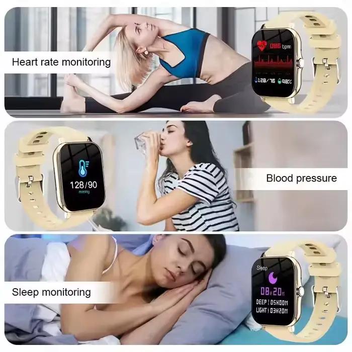 Montre intelligente avec écran tactile appel message musique contrôle et analyse de performance pour entraînement et vie quotidienne