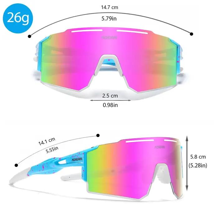Lunettes de soleil polarisées pour hommes et femmes, lunettes de soleil de baseball et de softball p
