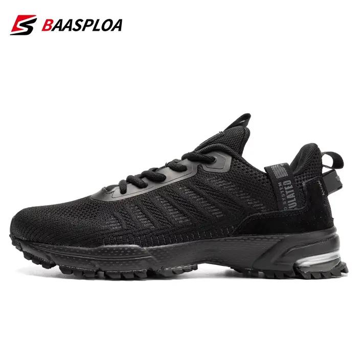 Baasploa chaussures de course pour hommes baskets légères homme concepteur maille Sneaker à lacets m