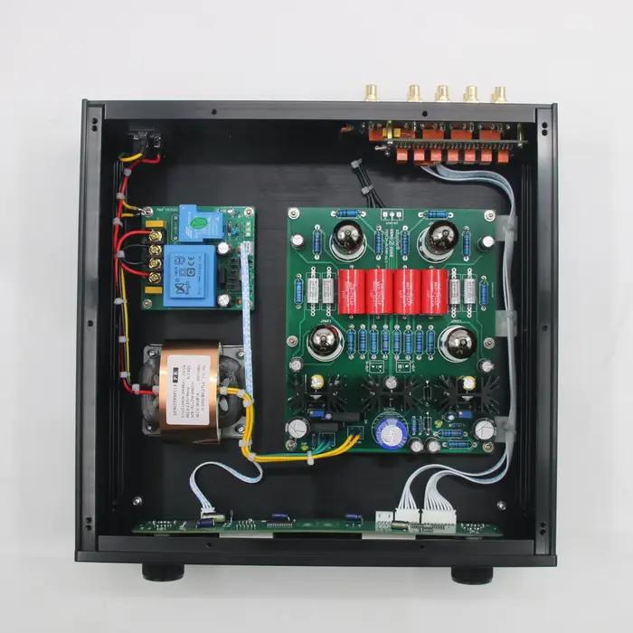 Base de préampli stéréo de Tube de préampli de Volume de relais de télécommande HiFi sur le Circuit