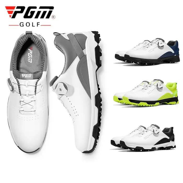 Chaussures de golf homme imperméables - Baskets légères anti-dérapantes pour sport extérieur neufes