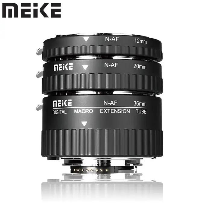 Meike MK-N-AF1-A Auto Focus Macro Extension Tube Set pour Nikon F Mount D850 Danalystes D750 D3500 D