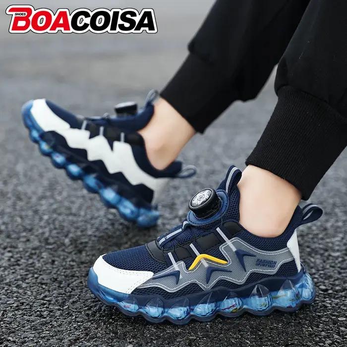 Chaussures de Sport pour enfants garçons mode course loisirs maille confortable en plein air enfants