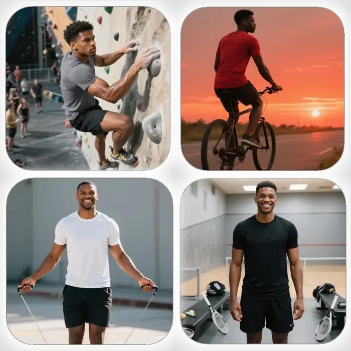 10 pièces de vêtements de sport pour hommes à col rond et manches courtes, adaptés au golf, à la pêc