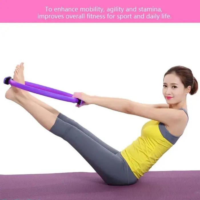 Anneau de Yoga Pilates, cercle d'exercice Durable et antidérapant, cercle d'exercice magique avec do