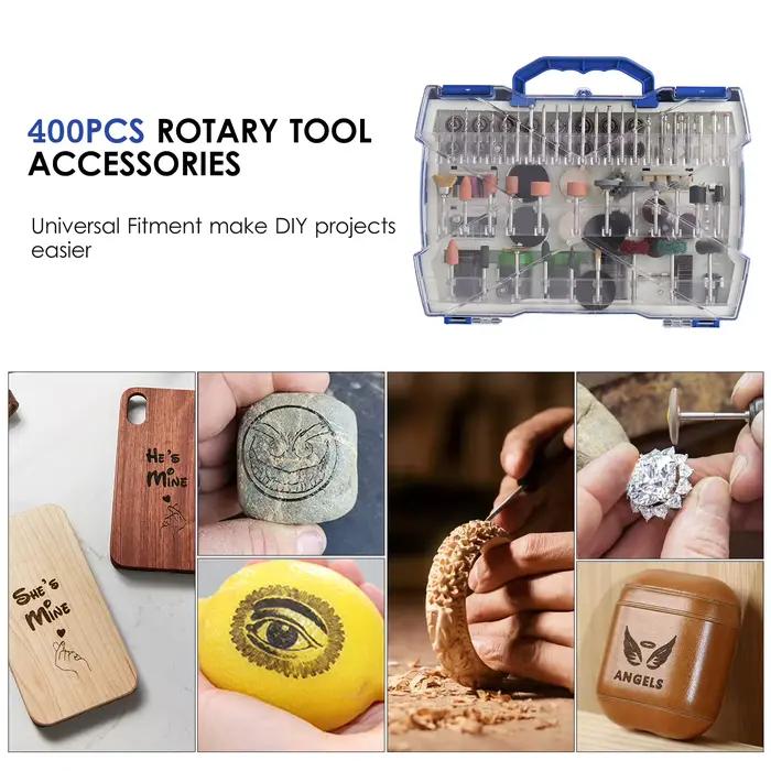 Ensemble d'accessoires pour mini perceuse électrique, kit d'accessoires pour outils à distance, ponç