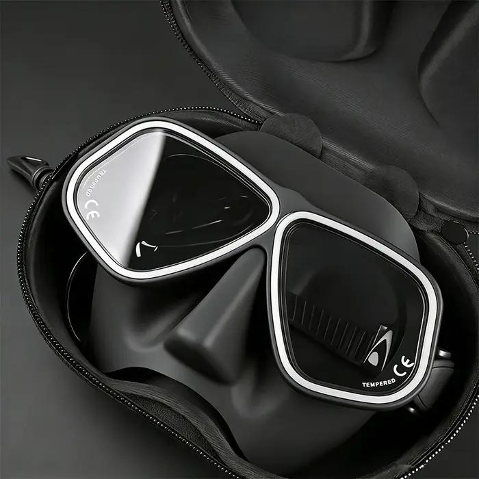 Lunettes de plongée gratuites, masque similaire en alliage d'apollo, Gel de silice liquide, Kit de T