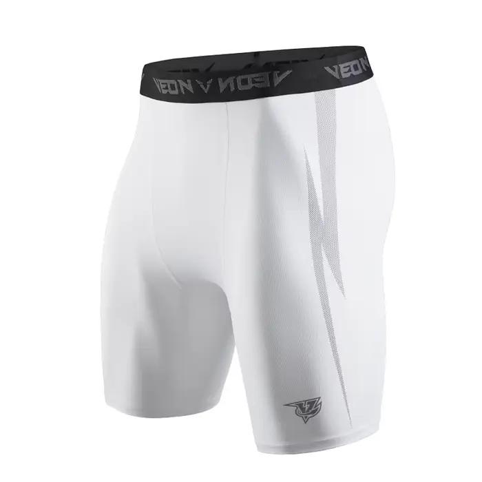 Shorts de compression hommes noir Spandex pour running et entraînement - Baselayer performance