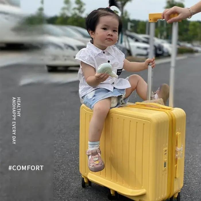 Valise Trolley pour Enfants, Gadget de Marche pour Bébé, Petite Valise pour Garçon, Peut Rouler, Fil